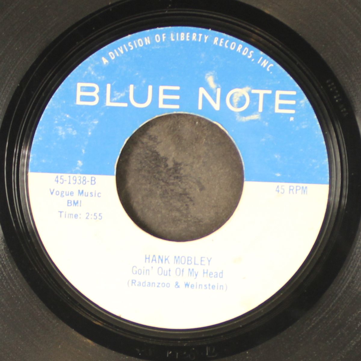 reach out i'll be there / goin' out of my head by HANK MOBLEY