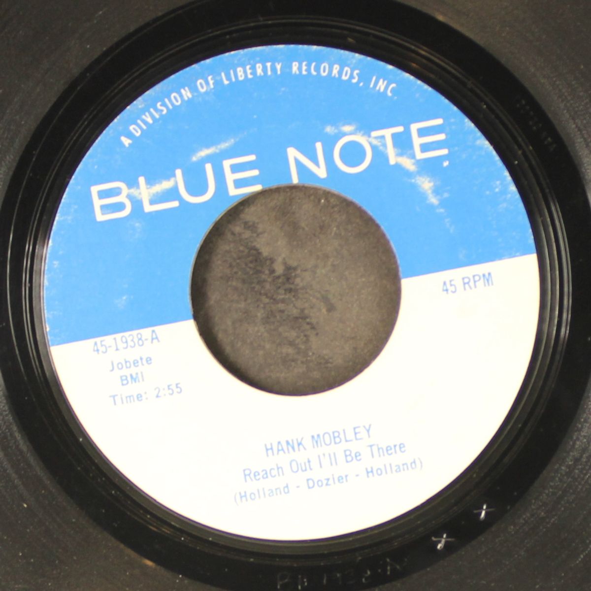 reach out i'll be there / goin' out of my head by HANK MOBLEY
