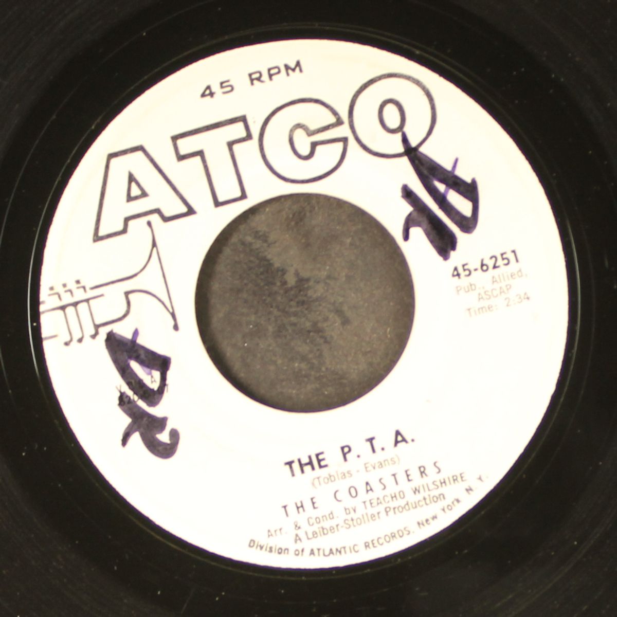 the p.t.a. / bull tick waltz by COASTERS
