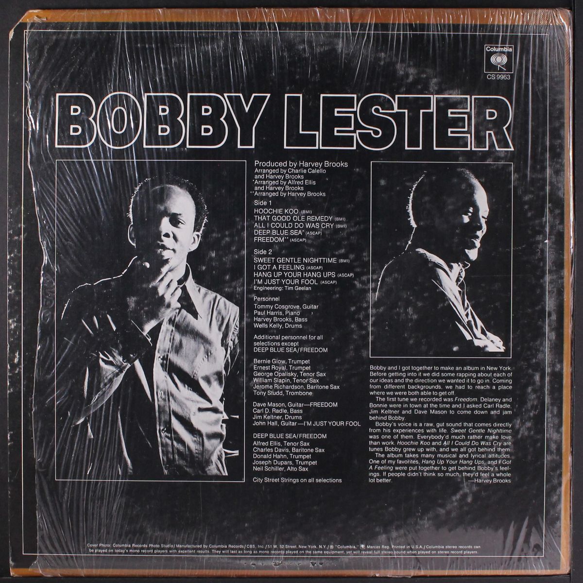 bobby lester by BOBBY LESTER