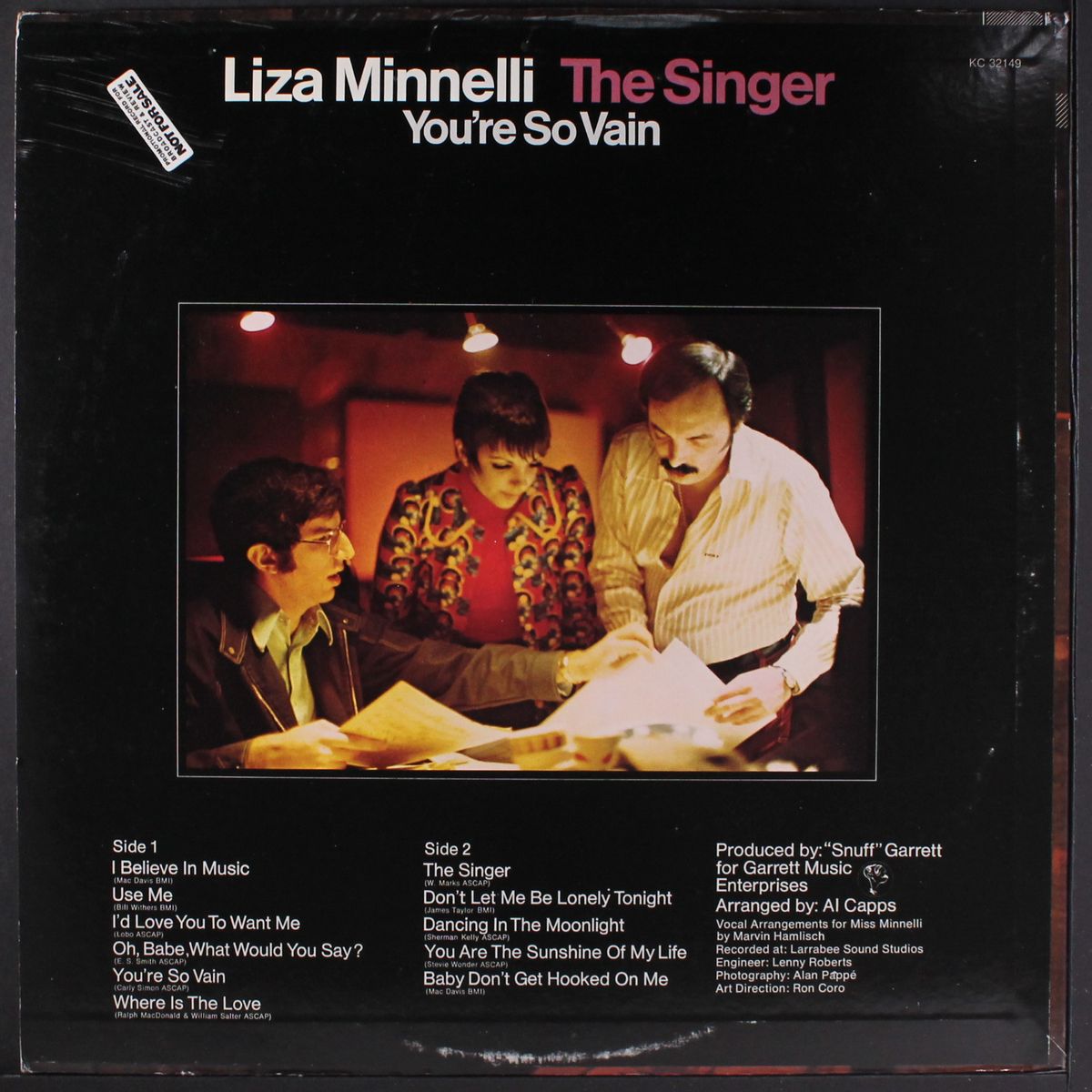 the singer by LIZA MINNELLI
