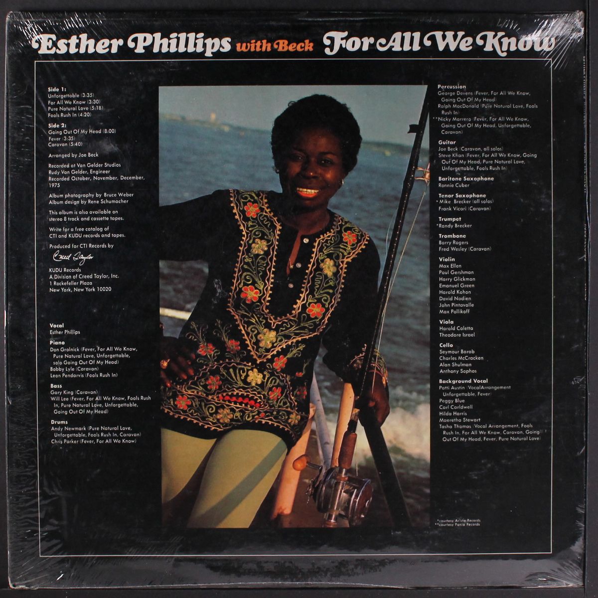for all we know by ESTHER PHILLIPS & BECK