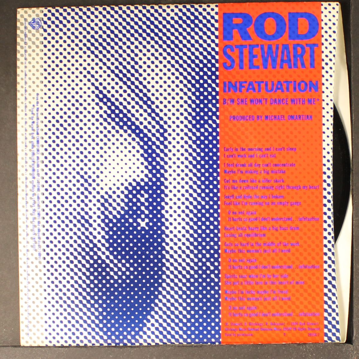 infatuation / same by ROD STEWART