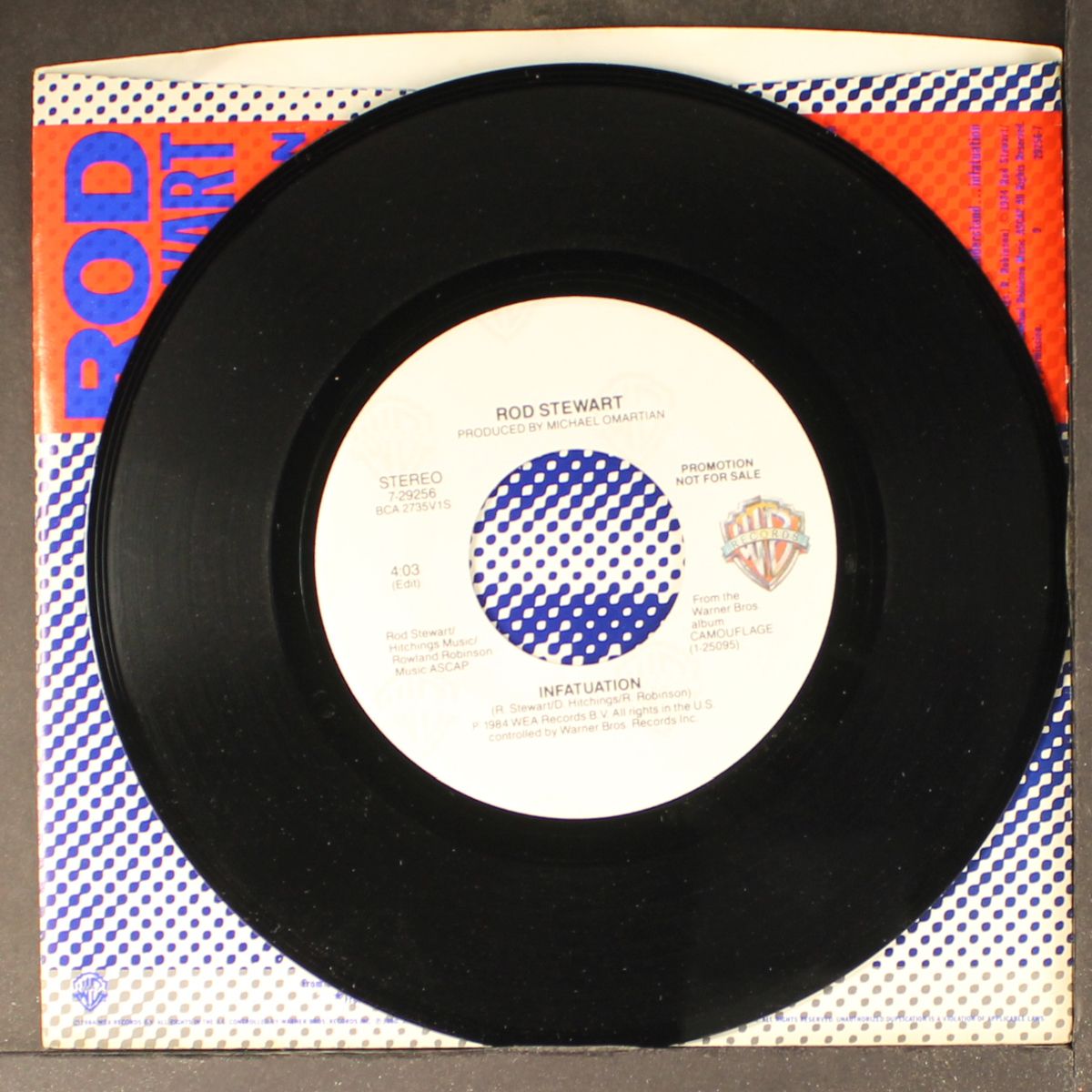 infatuation / same by ROD STEWART