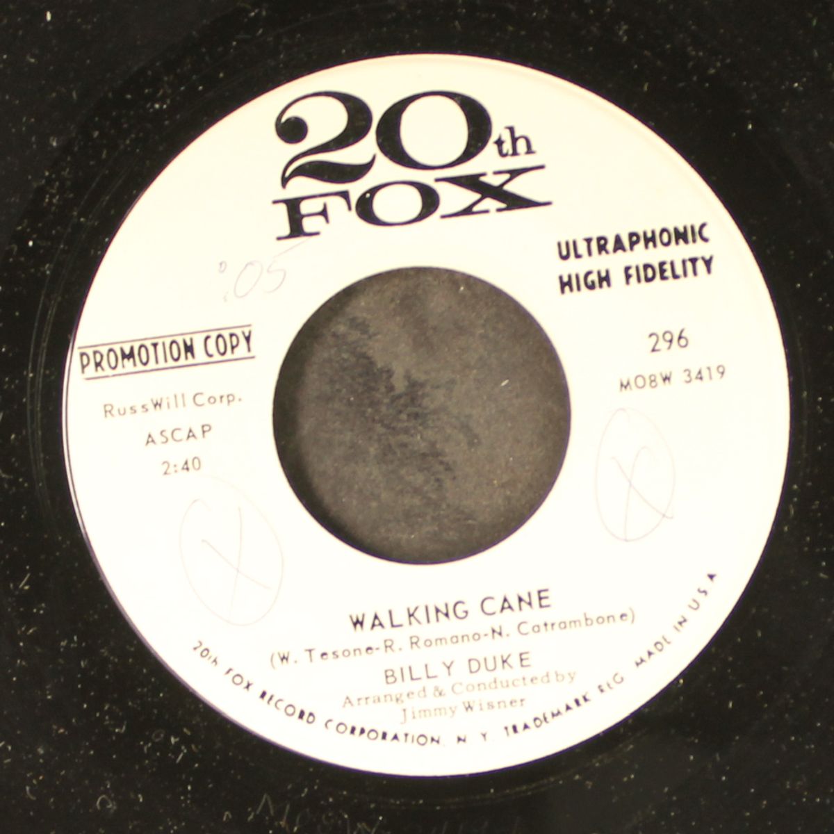 walking cane / amen by BILLY DUKE