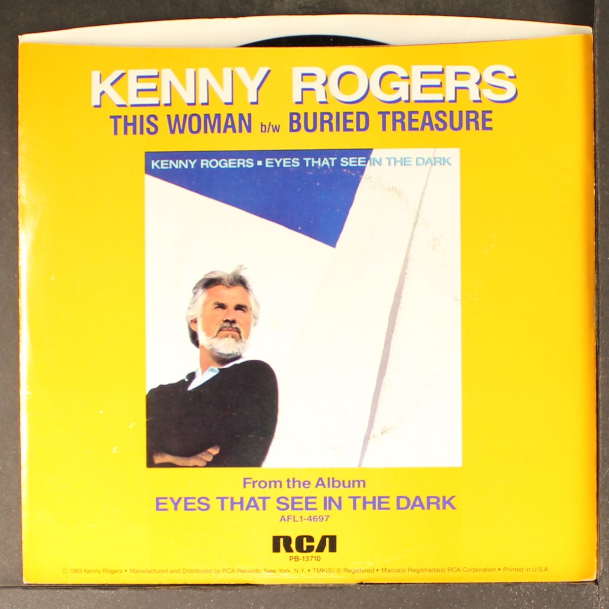 this woman / buried treasure by KENNY ROGERS