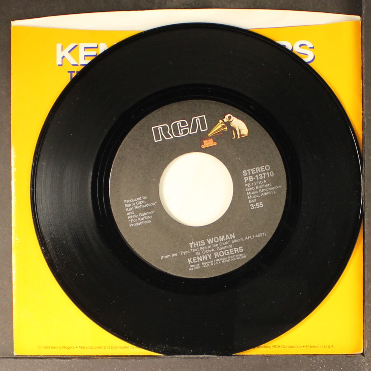 this woman / buried treasure by KENNY ROGERS