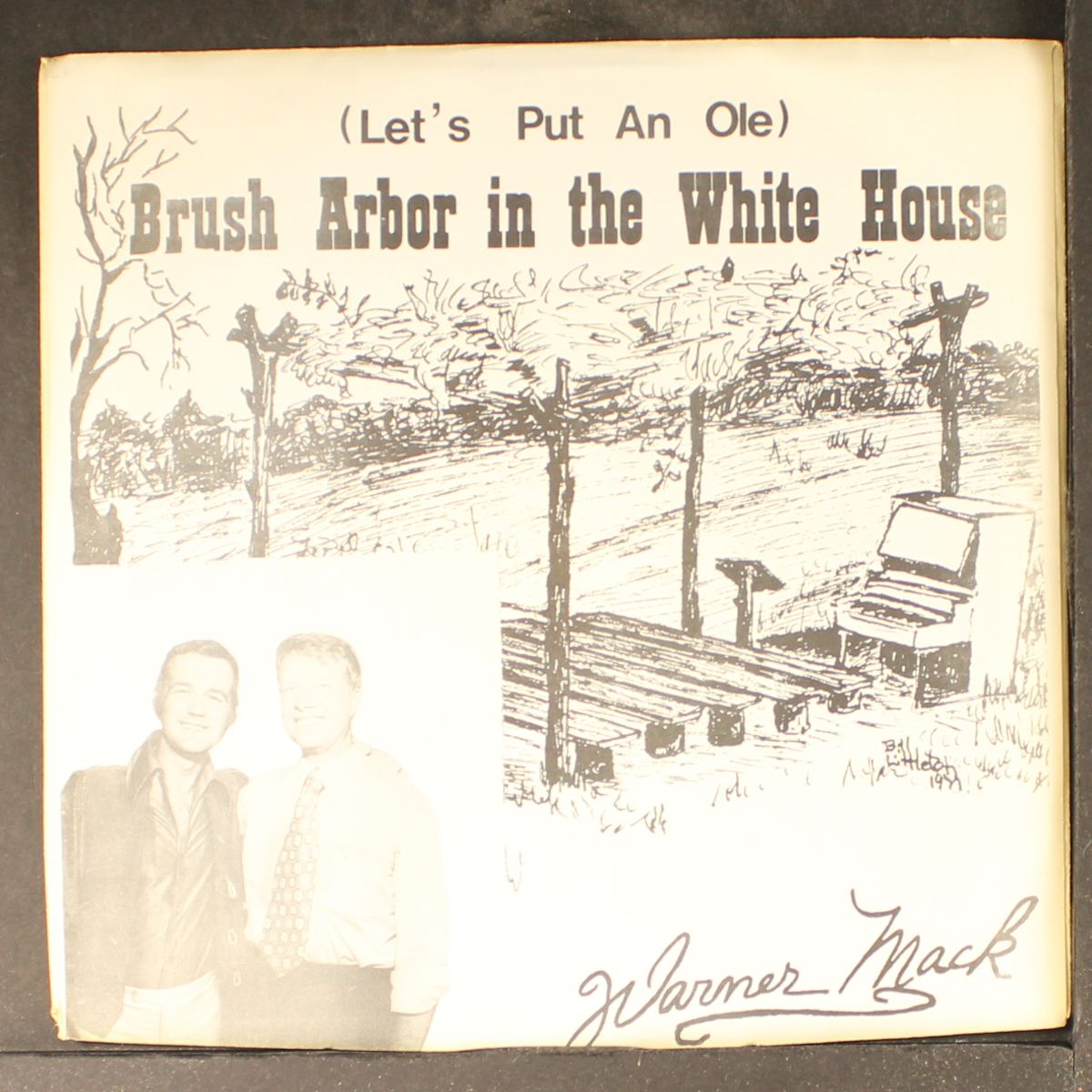 brush arbor in the white house / she's a sweet talkin' woman by WARNER MACK