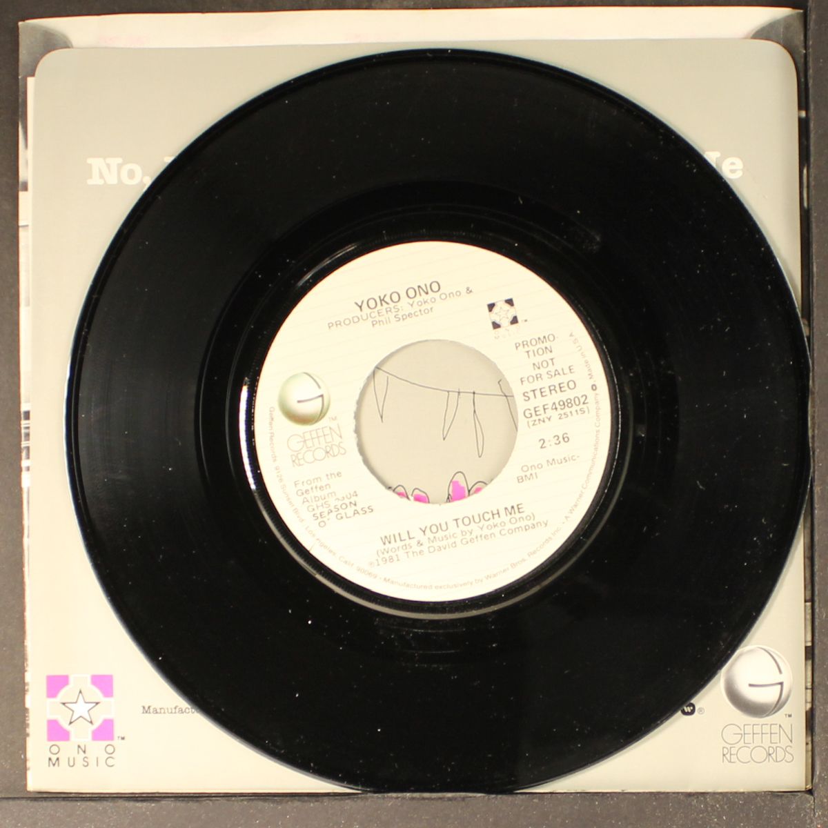 no no no / will you touch me by YOKO ONO