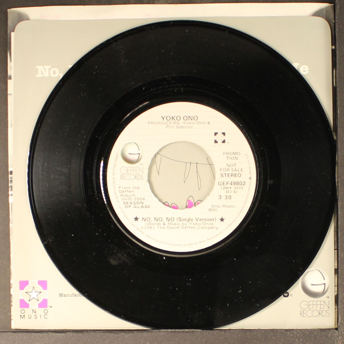 no no no / will you touch me by YOKO ONO