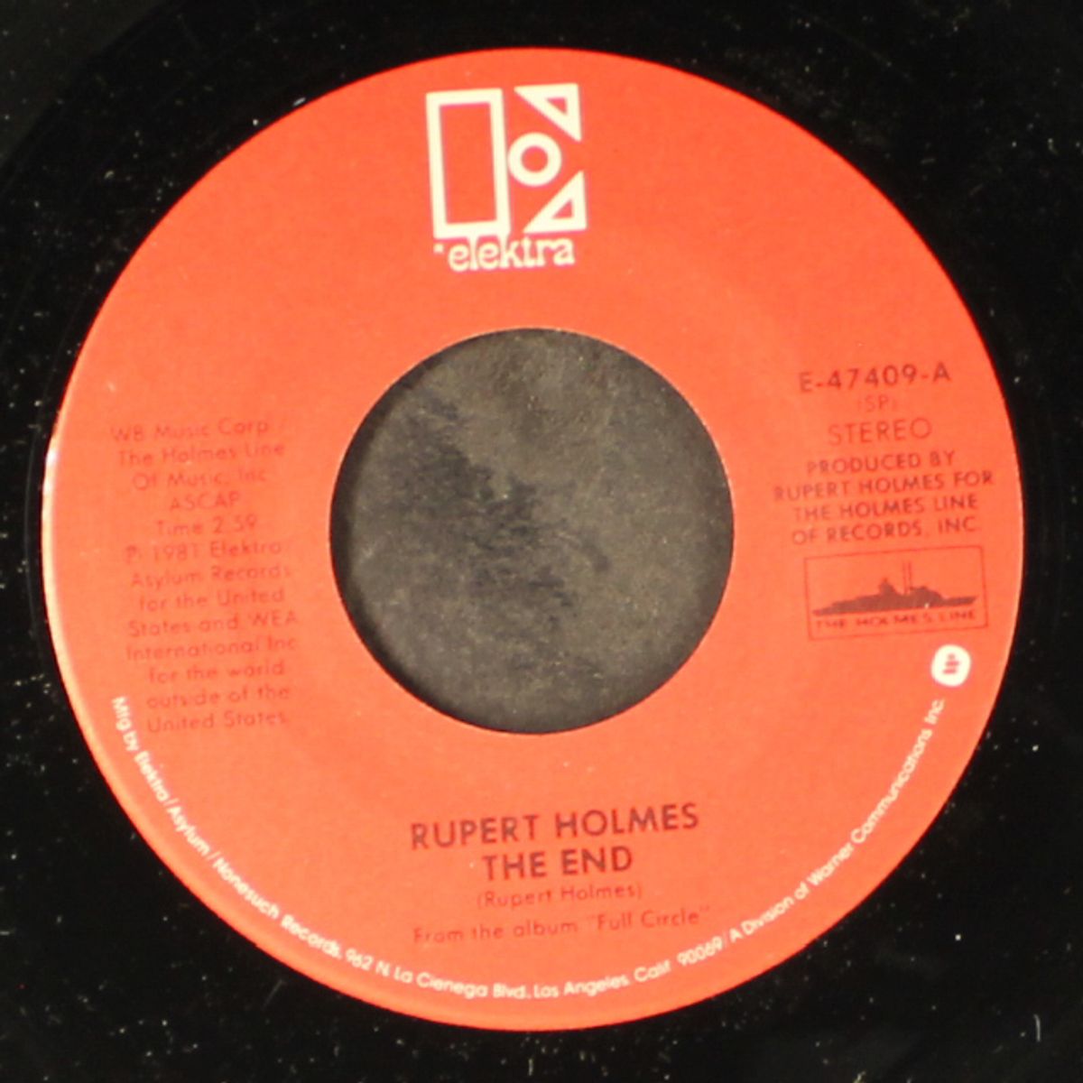 the end / how do you do by RUPERT HOLMES