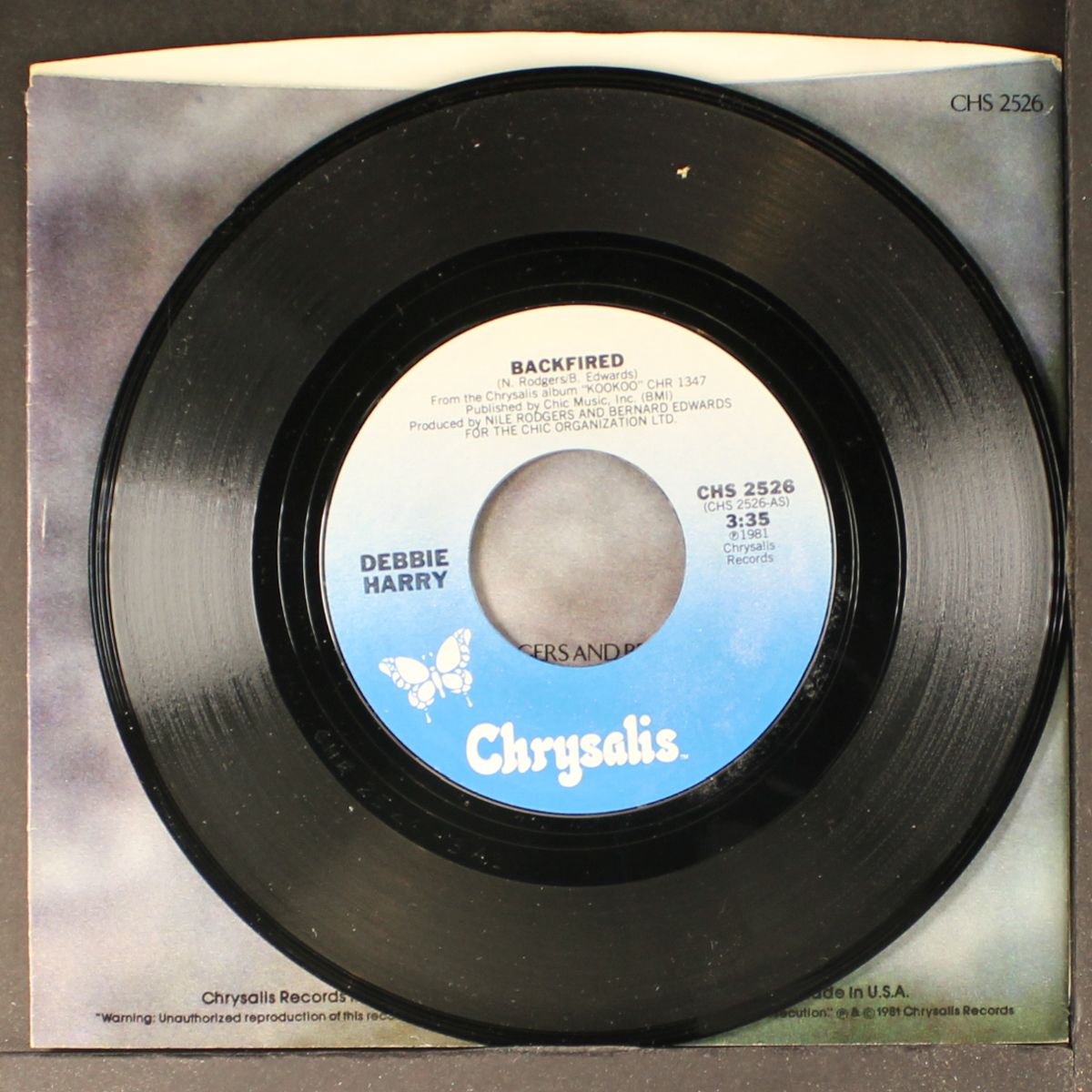 backfired / military rap by DEBBIE HARRY