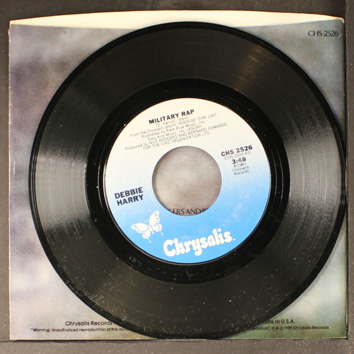 backfired / military rap by DEBBIE HARRY
