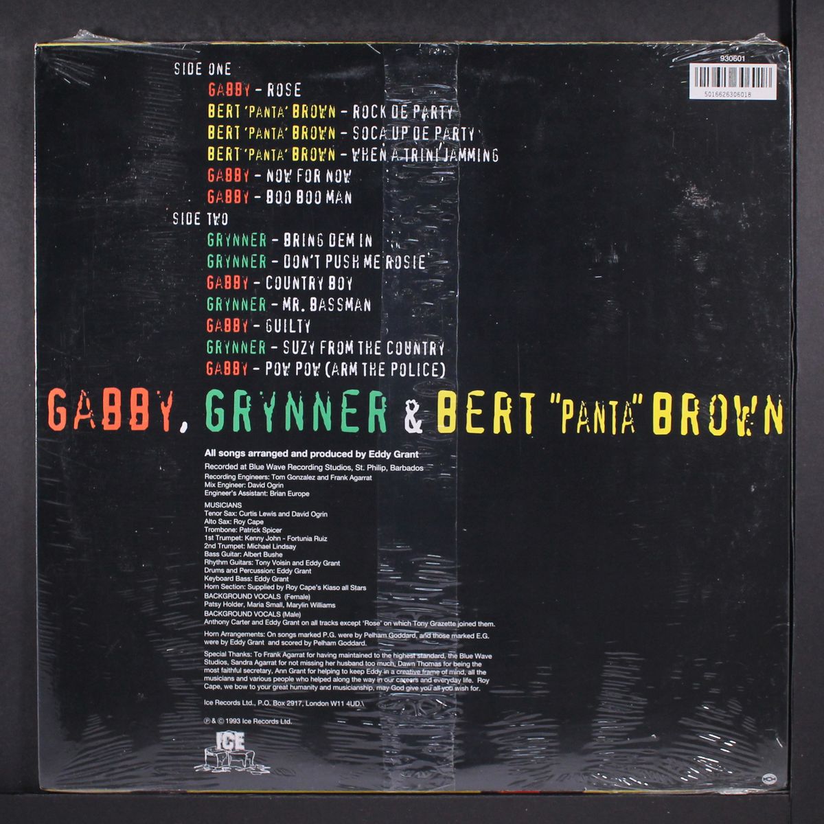 soca trinity by GABBY, GRYNNER & BERT "PANTA" BROWN