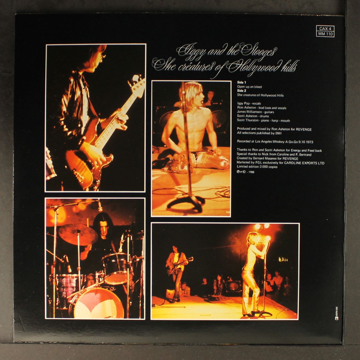 she creatures of the hollywood hils by IGGY & STOOGES