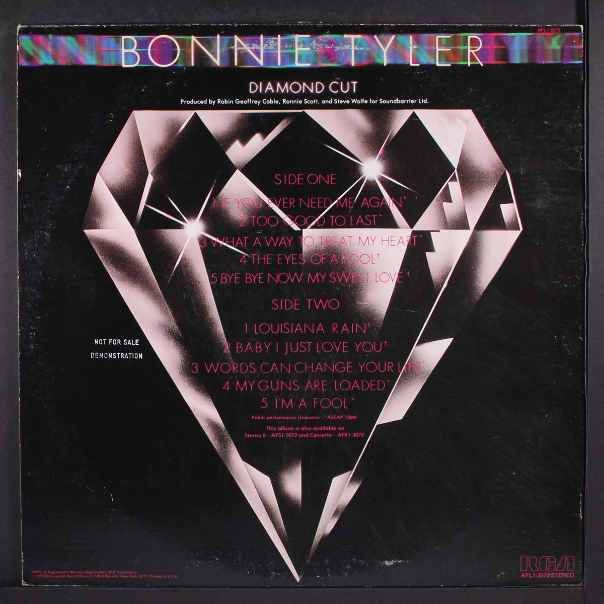 diamond cut by BONNIE TYLER