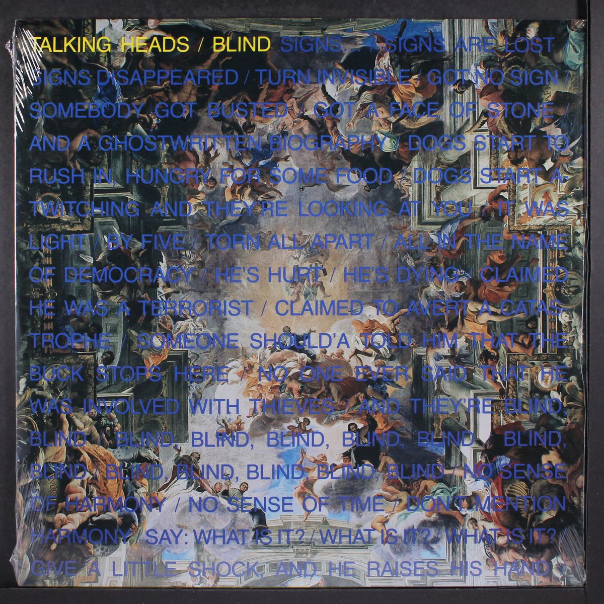 blind by TALKING HEADS
