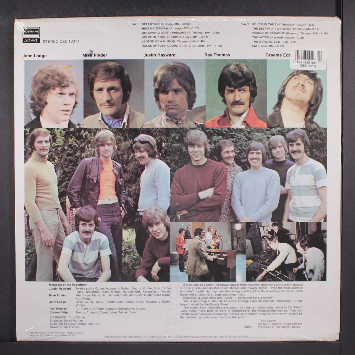 in search of the lost chord by MOODY BLUES