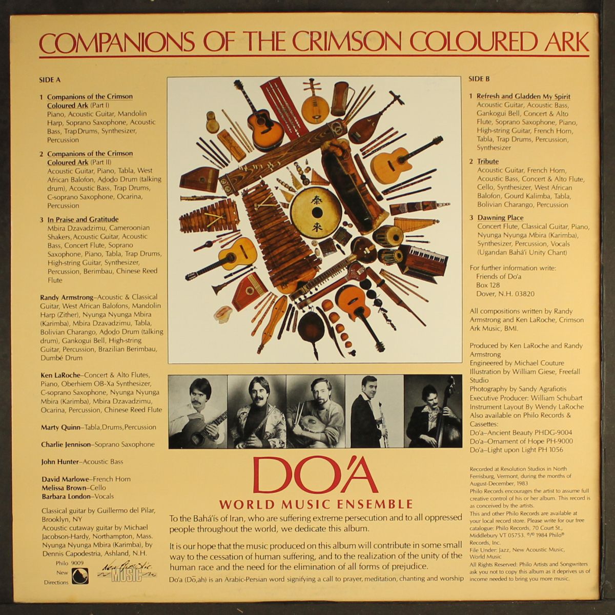 companions of the crimson coloured ark by DO'A