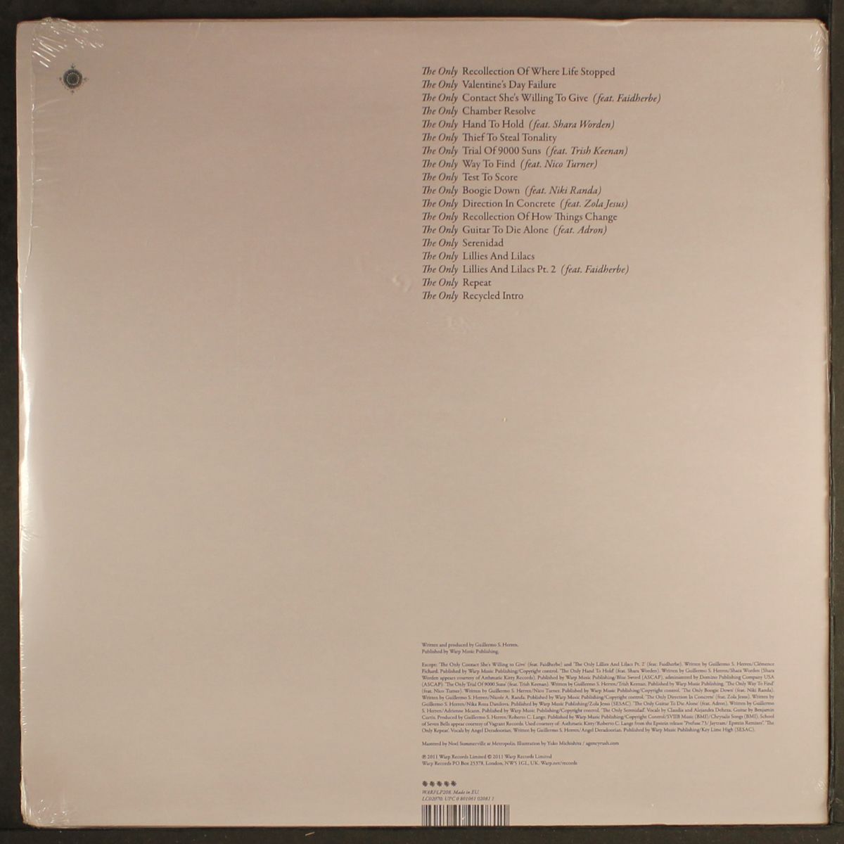 the only she chapters by PREFUSE 73