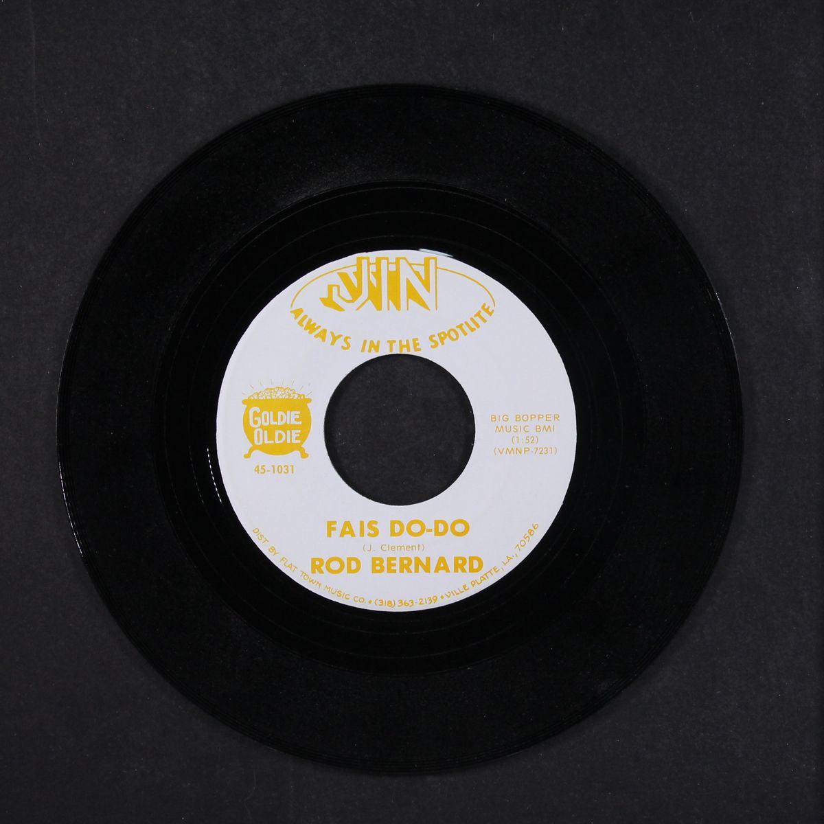 fais do-do / diggy liggy lo by ROD BERNARD