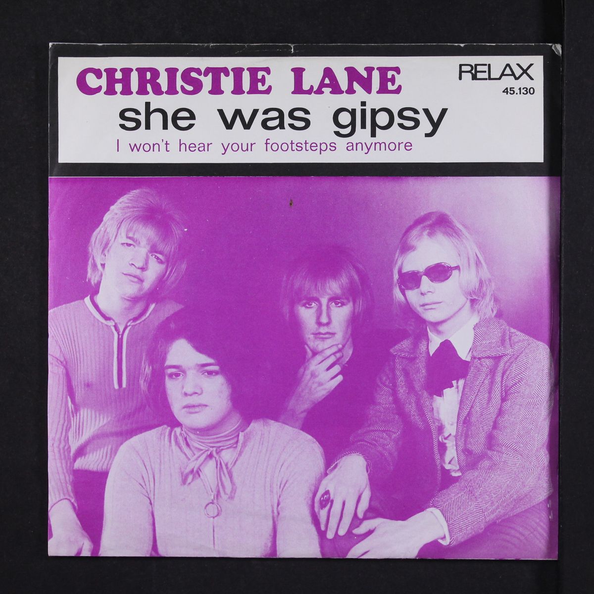 she was a gipsy / i won't hear your footsteps anymore by CHRISTIE LANE