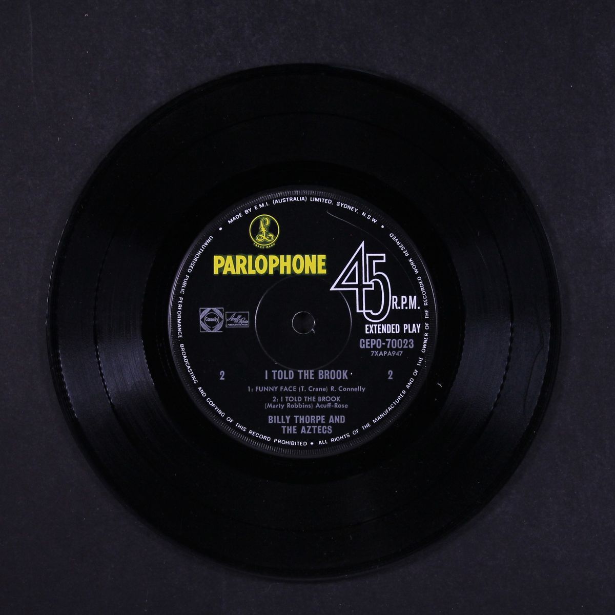 i told the brook by BILLY THORPE & AZTECS