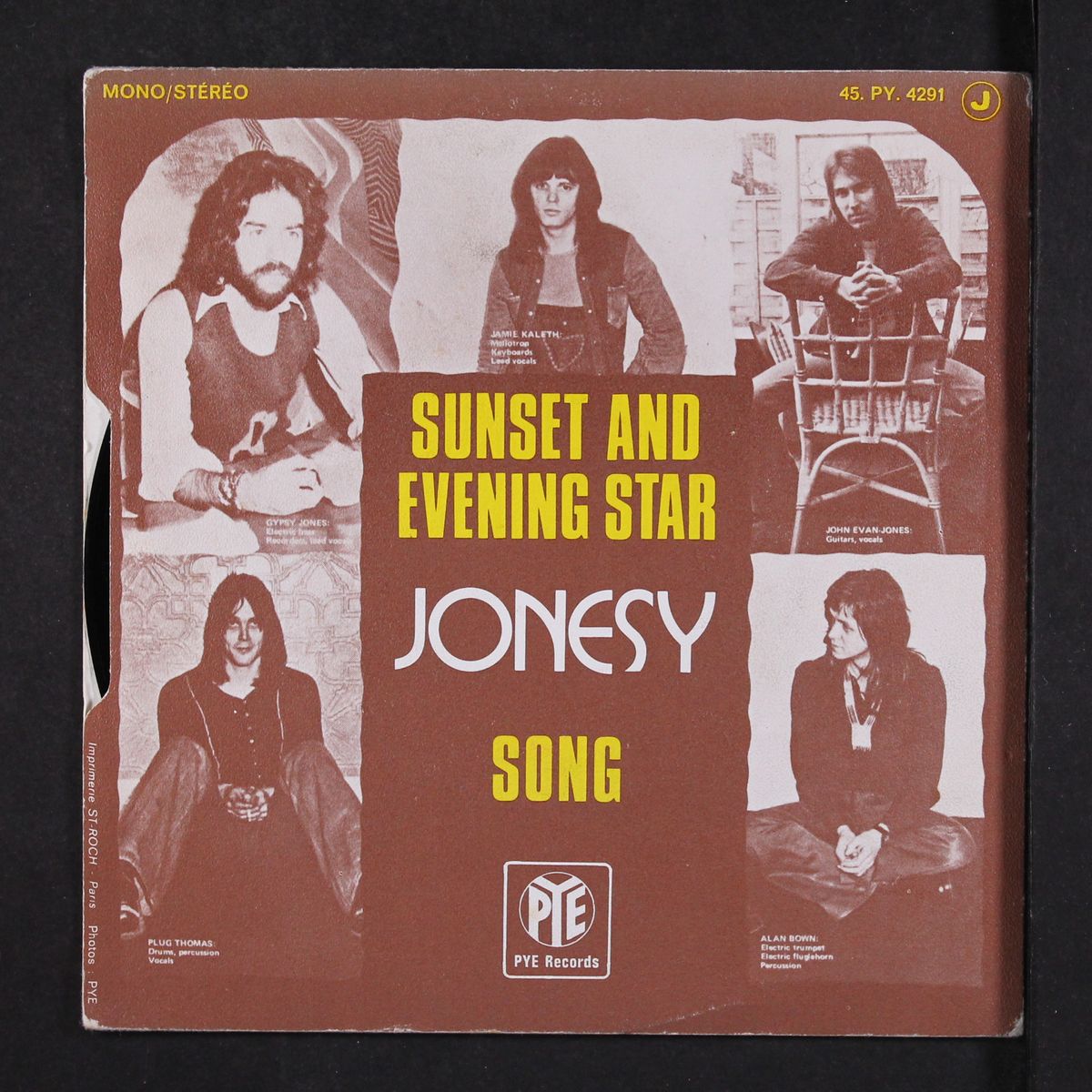 sunset and evening star / song by JONESY