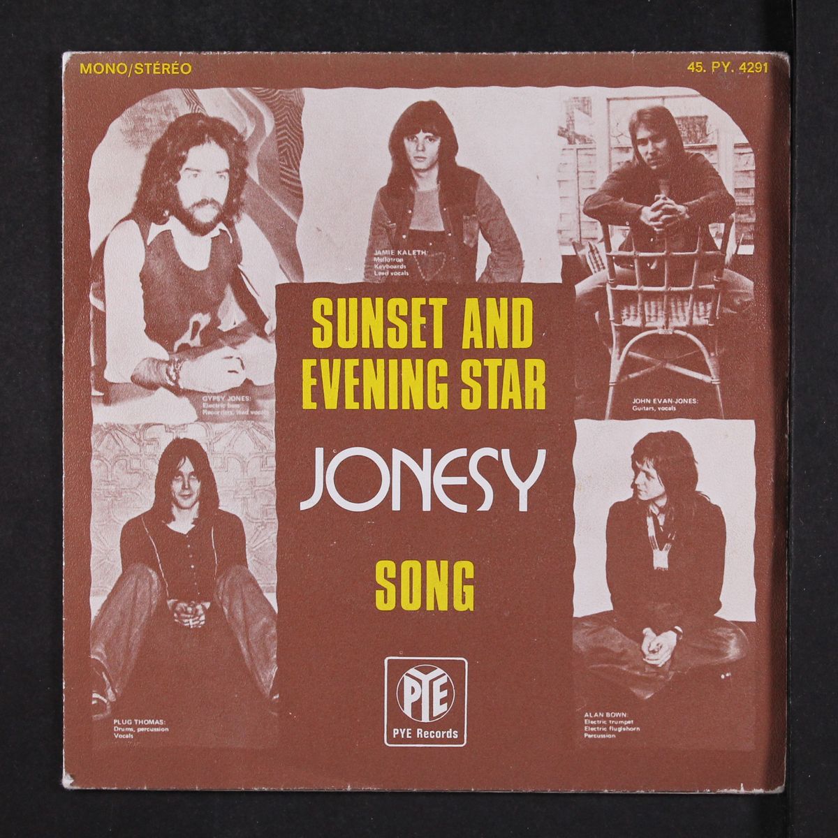 sunset and evening star / song by JONESY