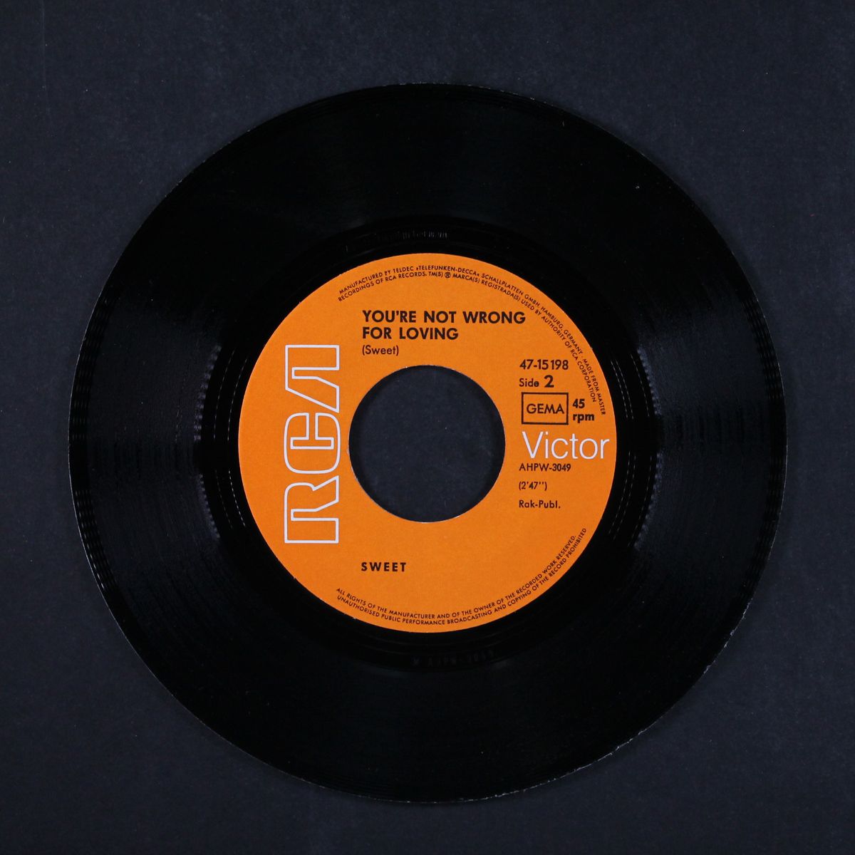 funny, funny / you're wrong for loving me by SWEET