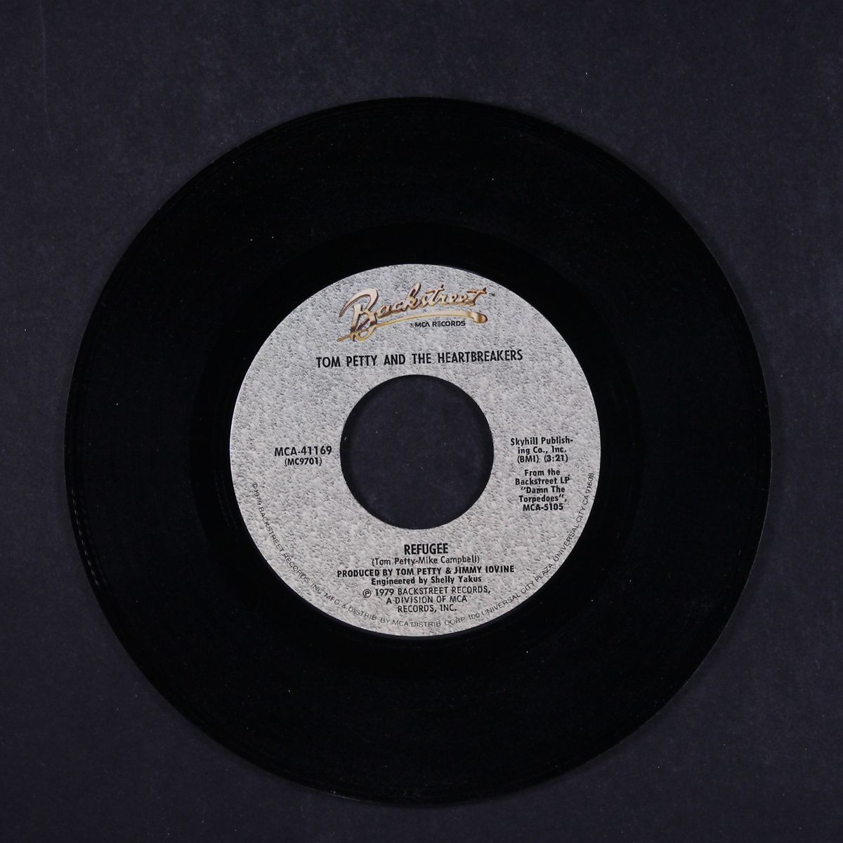 refugee / it's raining again by TOM PETTY & HEARTBREAKERS