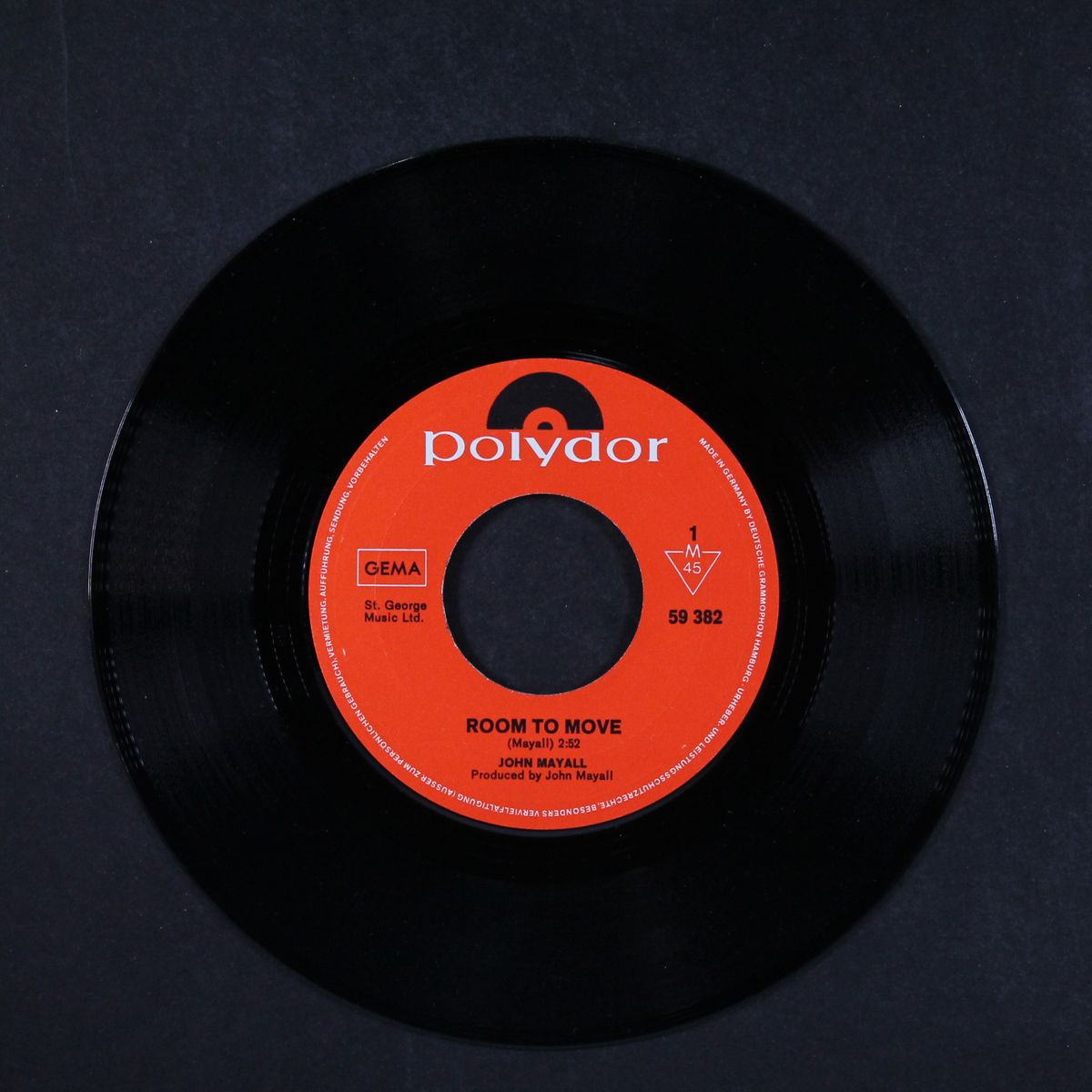 room to move / saw mill gulch road by JOHN MAYALL