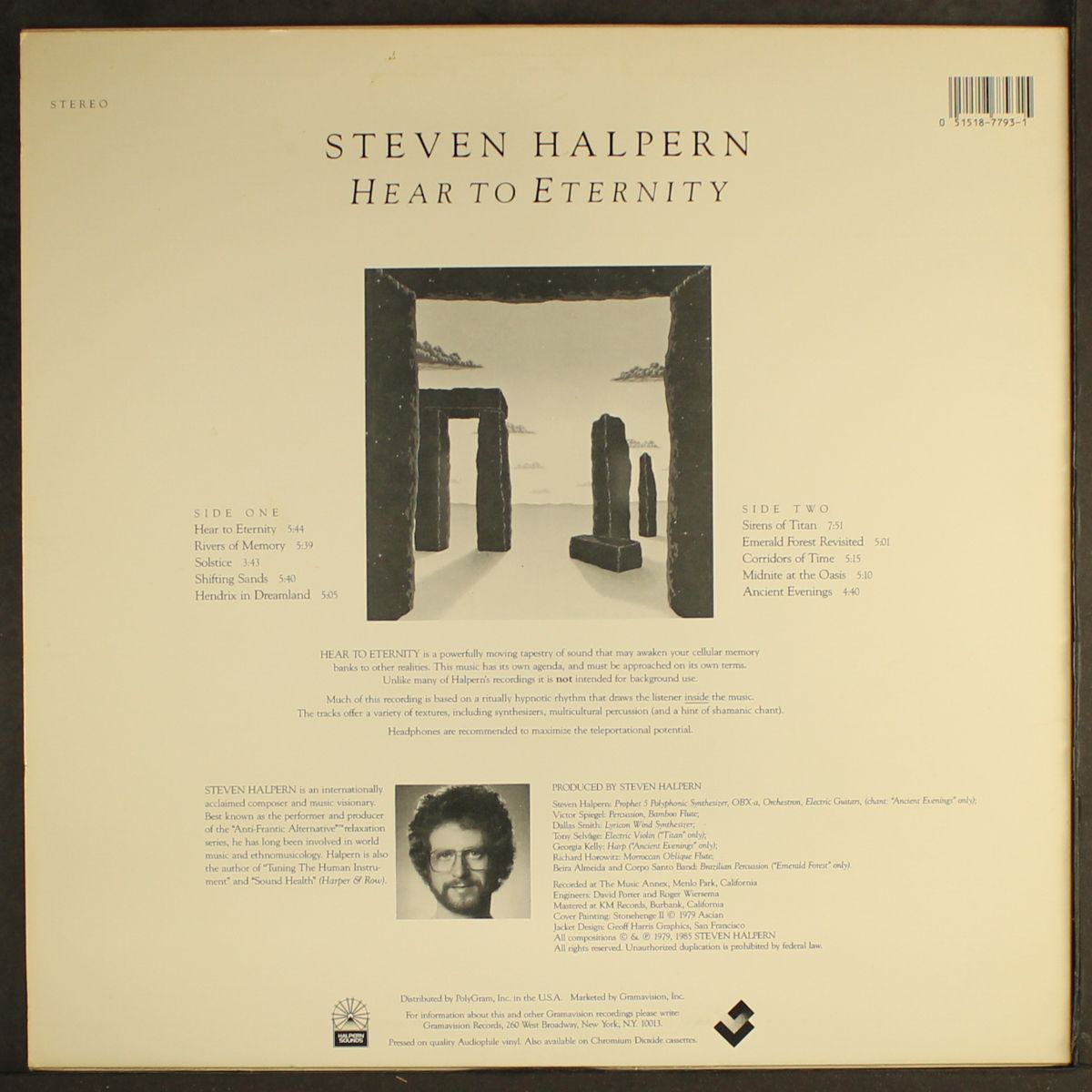 hear to eternity by STEVEN HALPERN