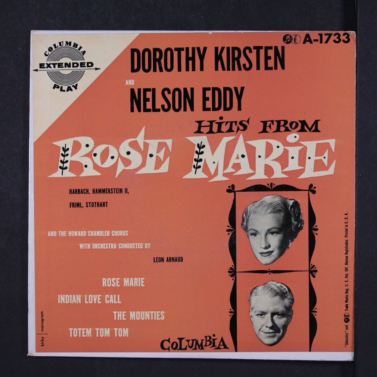 hits form rose marie by DOROTHY KIRSTEN