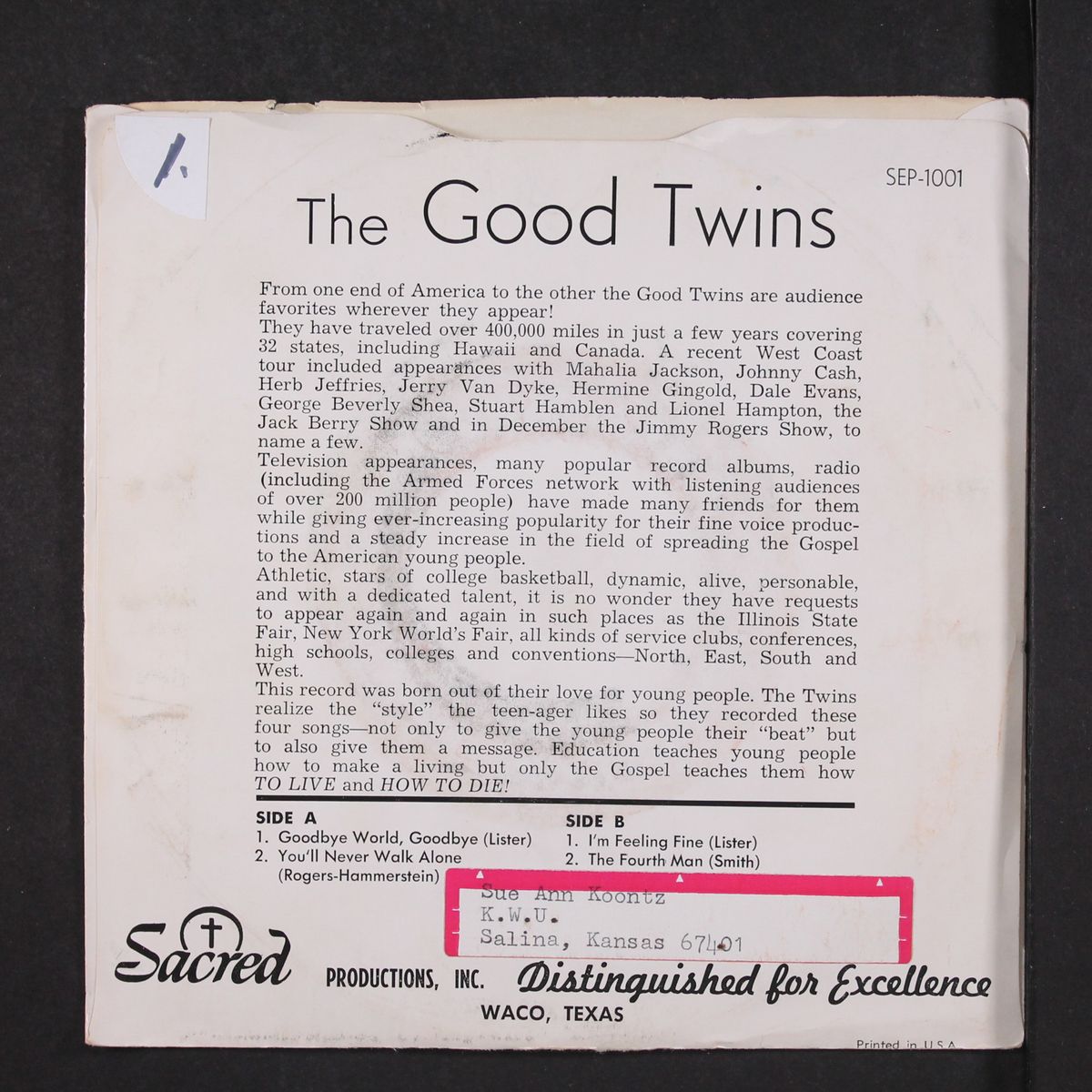the good twins by GOOD TWINS