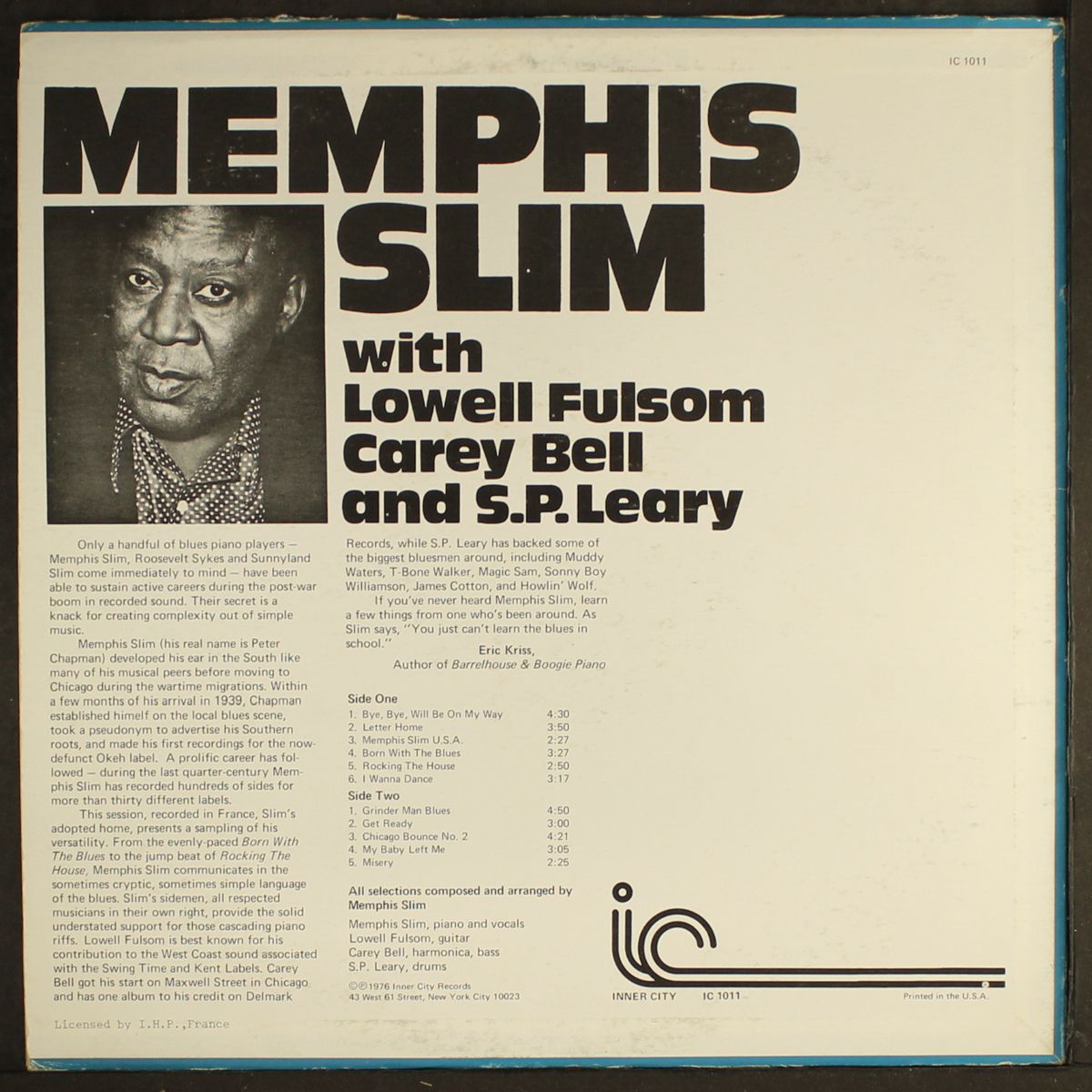 with guests by MEMPHIS SLIM