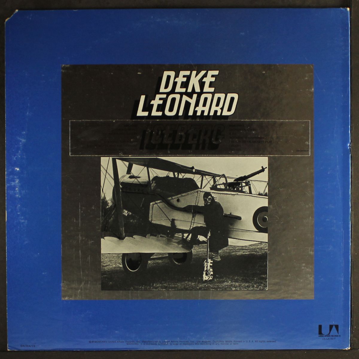 iceberg by DEKE LEONARD