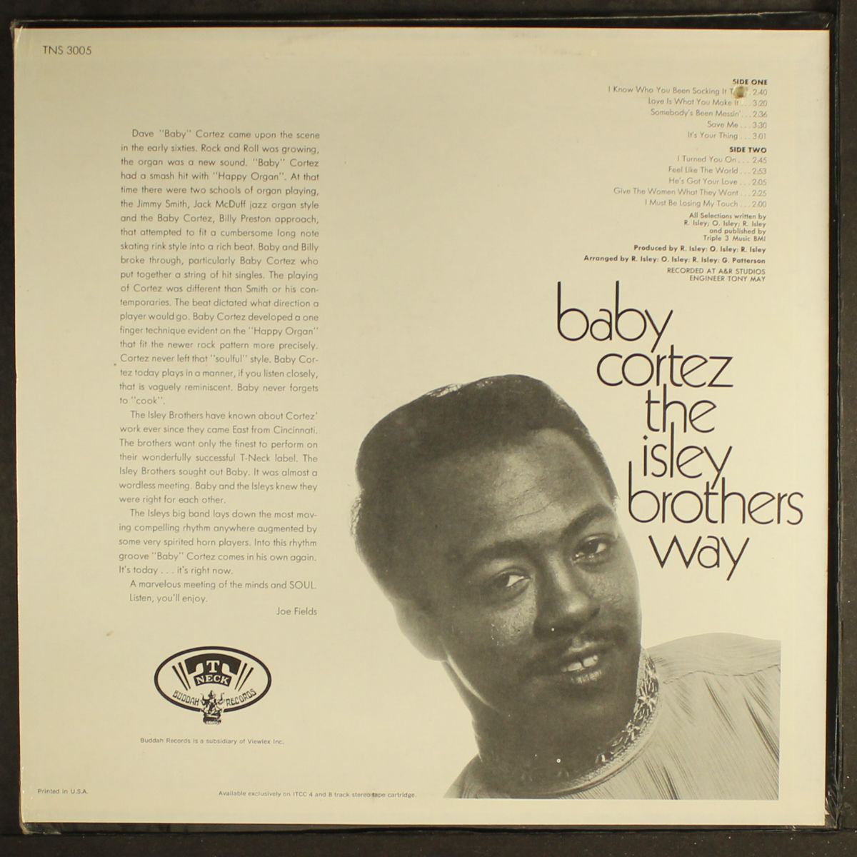 the isley brothers way by BABY CORTEZ