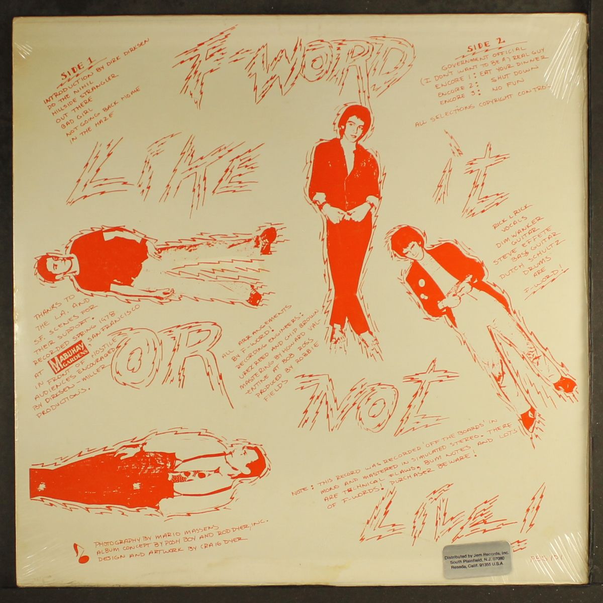like it or not live by F-WORD