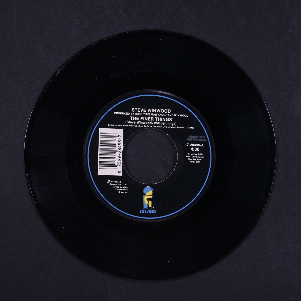 the finer things / same by STEVE WINWOOD