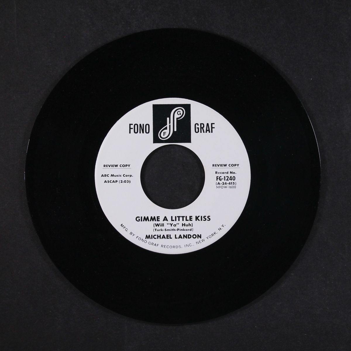 gimme a little kiss by MICHAEL LANDON