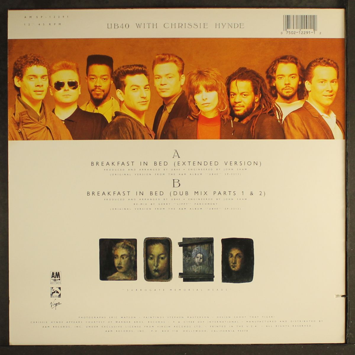 breakfast in bed / dub by UB40 W/ CHRISSIE HYNDE