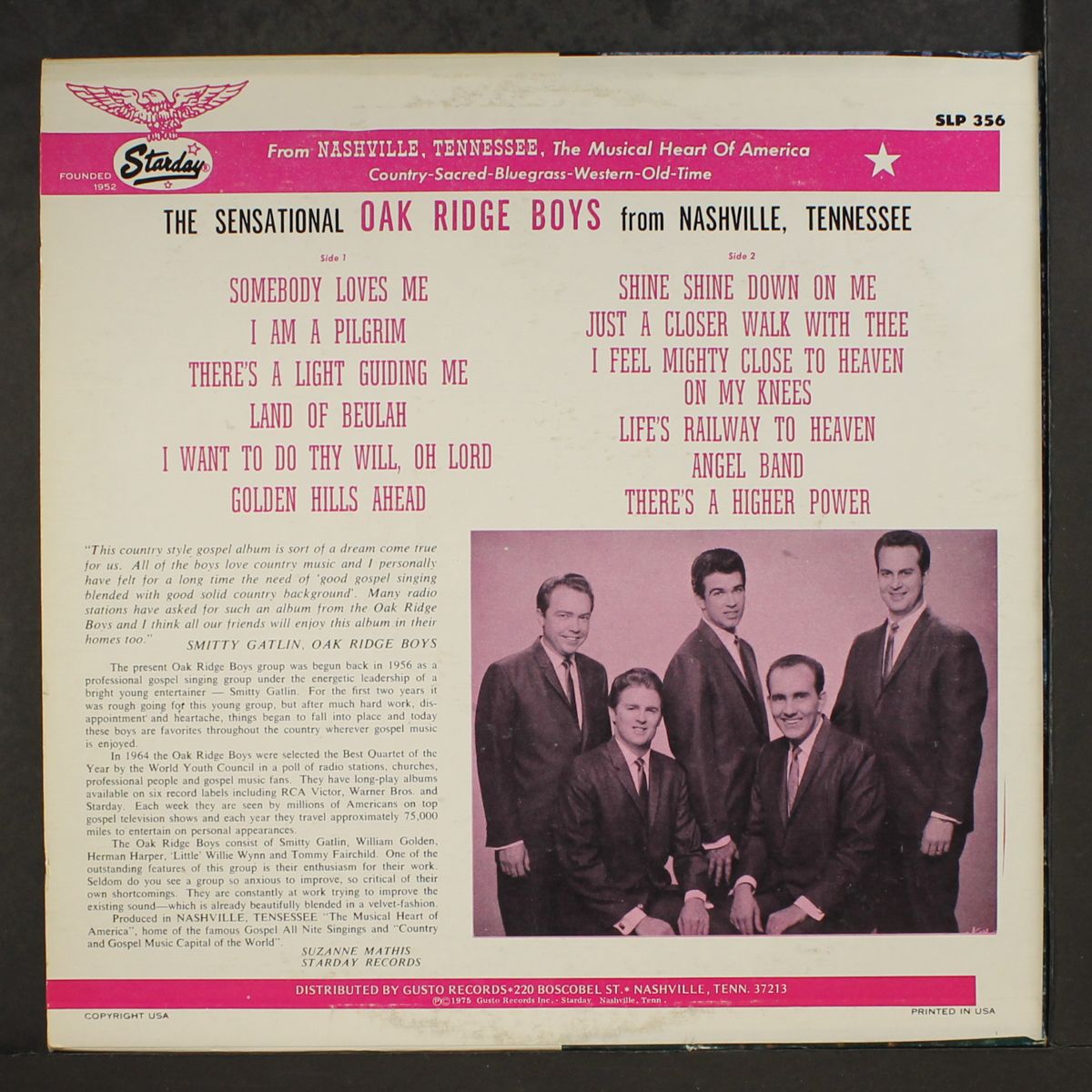 sensational by OAK RIDGE BOYS