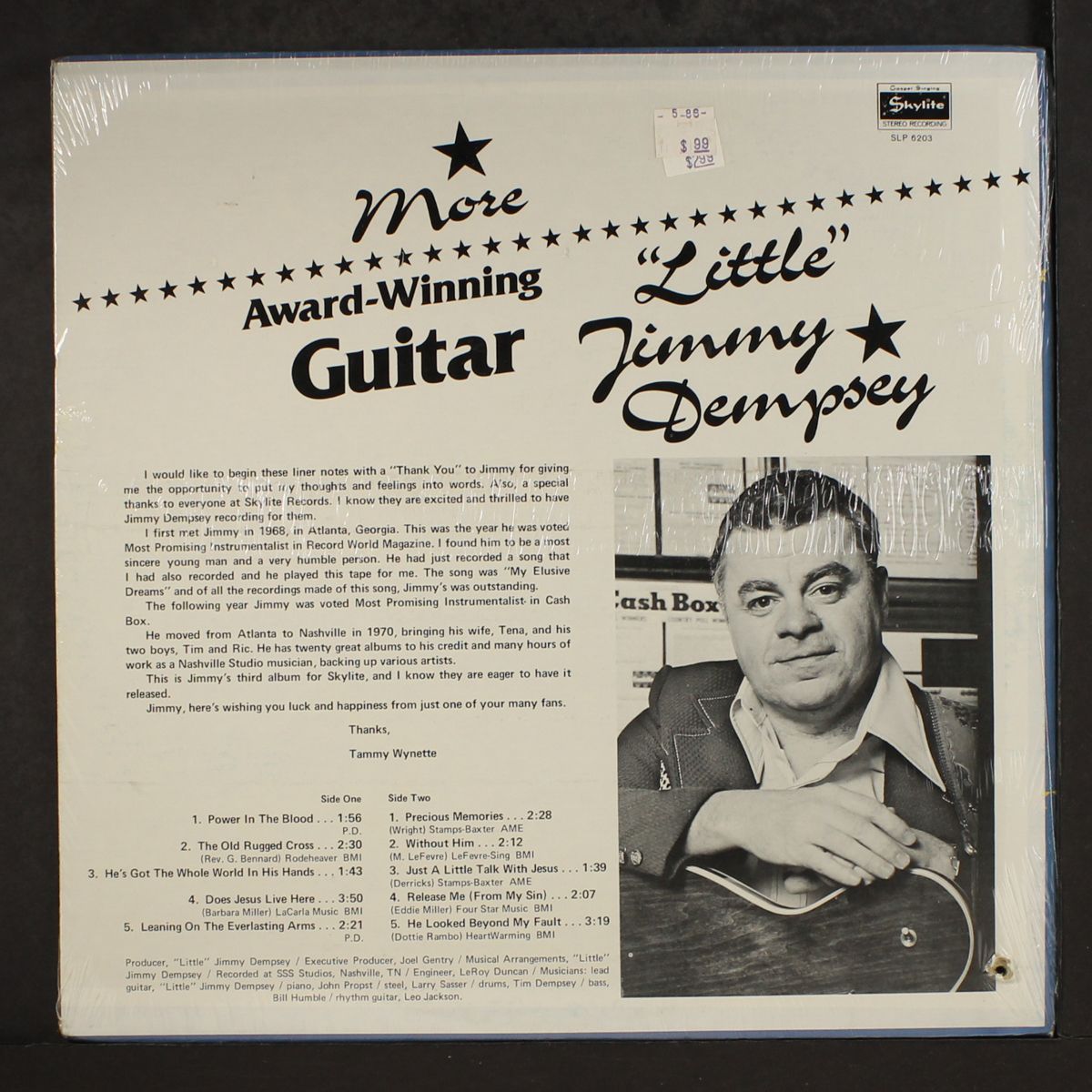 more award-winning guitar by LITTLE JIMMY DEMPSEY