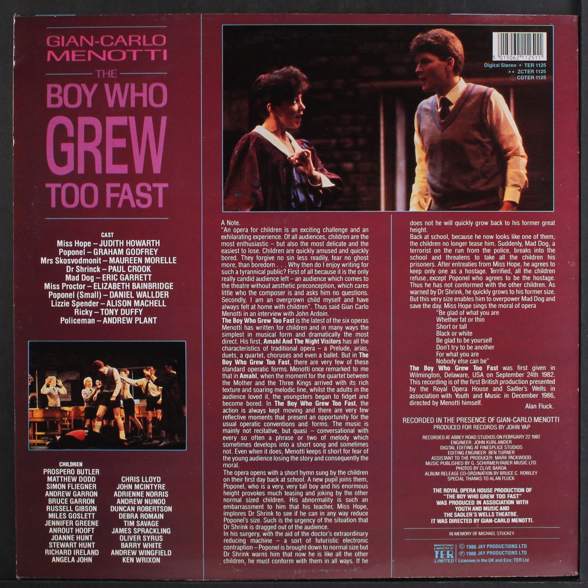 the boy who grew too fast by SOUNDTRACK