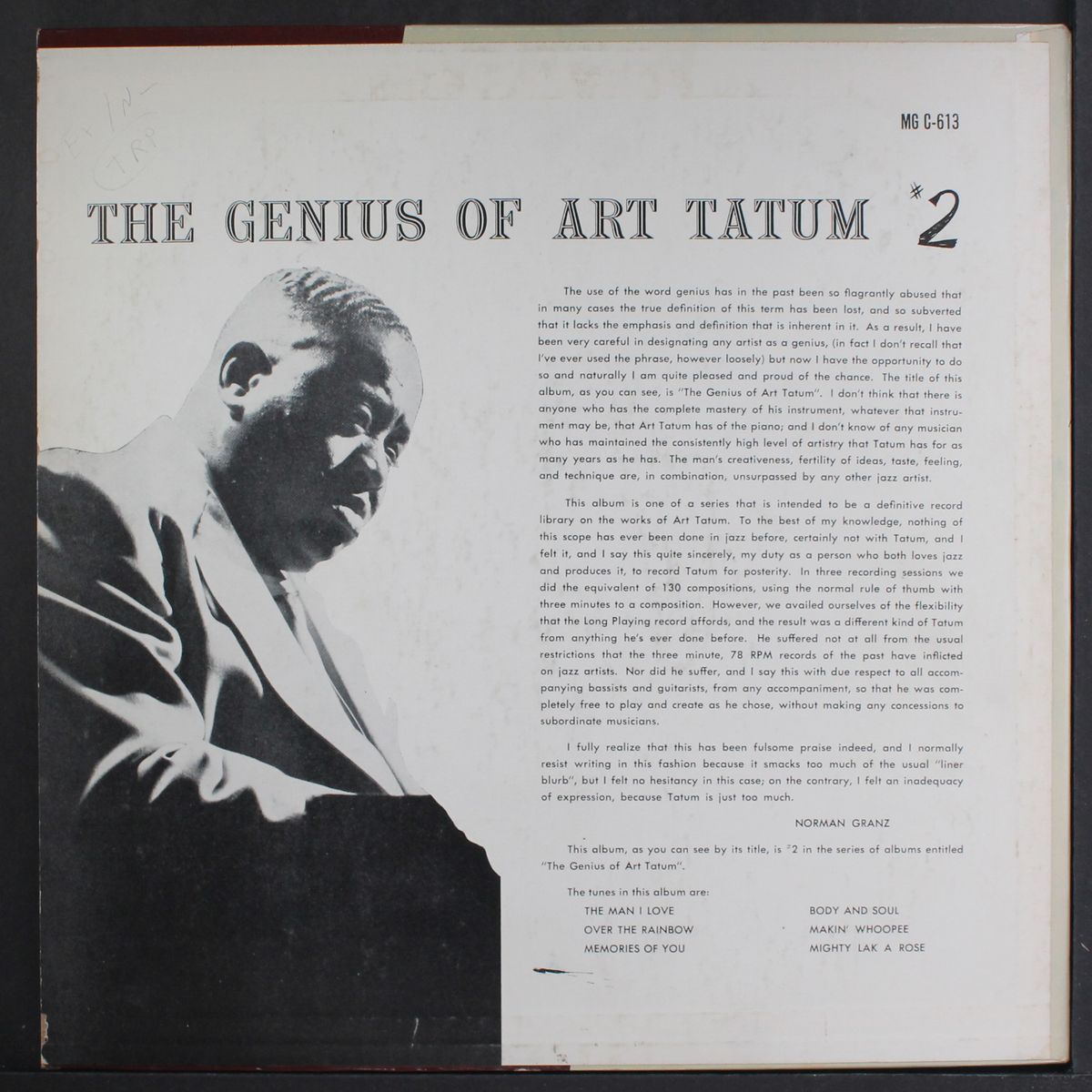 the genius of, vol. 2 by ART TATUM