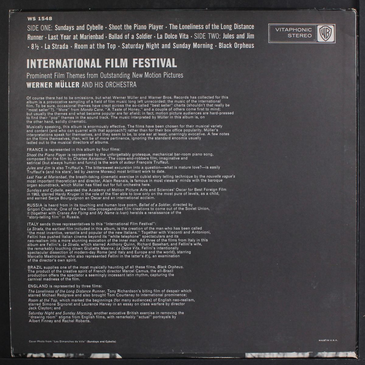international film festival by WERNER MUELLER