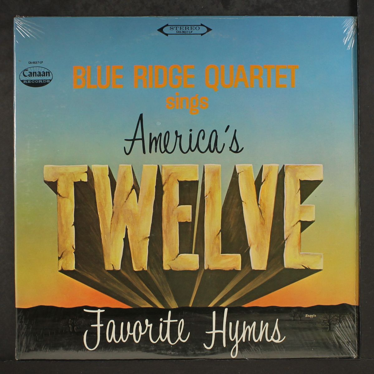 sings america's twelve favorite hymns by BLUE RIDGE QUARTET