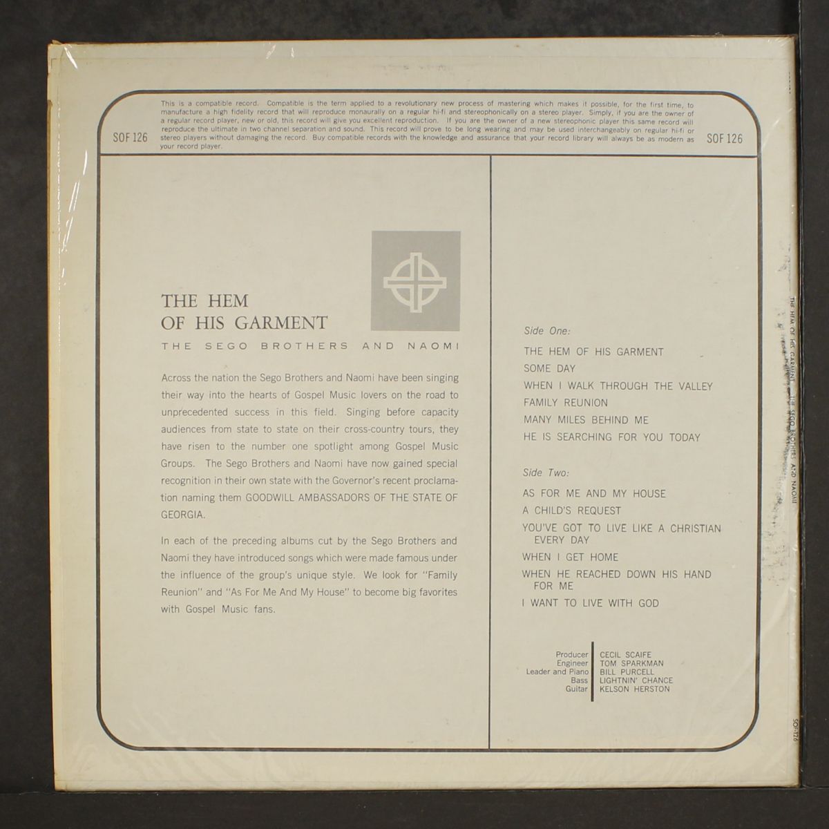 hem of his garment by SEGO BROTHERS & NAOMI