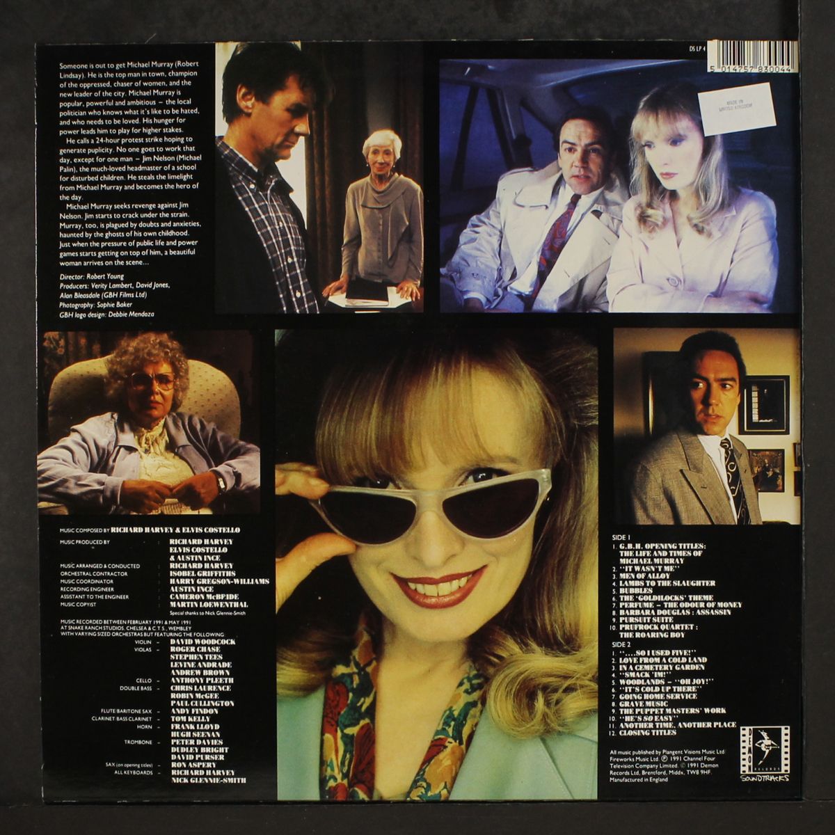 g.b.h. (soundtrack) by ELVIS COSTELLO & RICHARD HARVEY